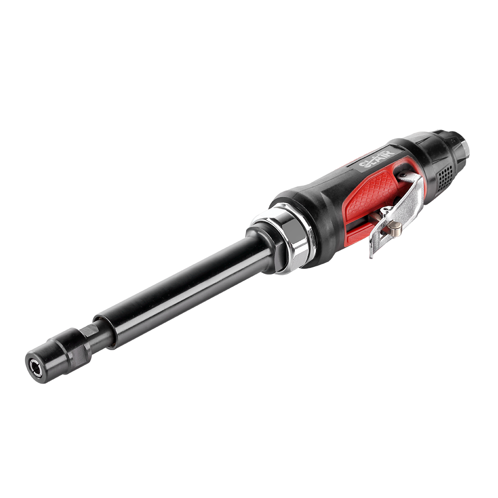  SLAIR 5" SHAFT AIR DIE GRINDER, 25000 RPM, SAFETY TRIGGER, COMPOSITE, 1/4" 1/8" หรือ 3MM 6MM COLLET, PROFESSIONAL 