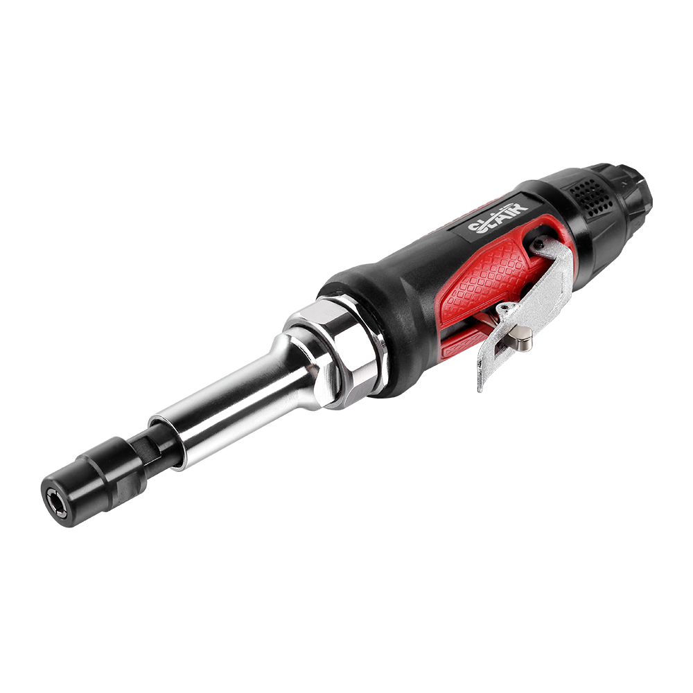  SLAIR 3" SHAFT AIR DIE GRINDER, 25000 RPM. SAFETY TRIGGER, COMPOSITE, 1/4" 1/8" หรือ 3MM 6MM COLLET, PROFESSIONAL 