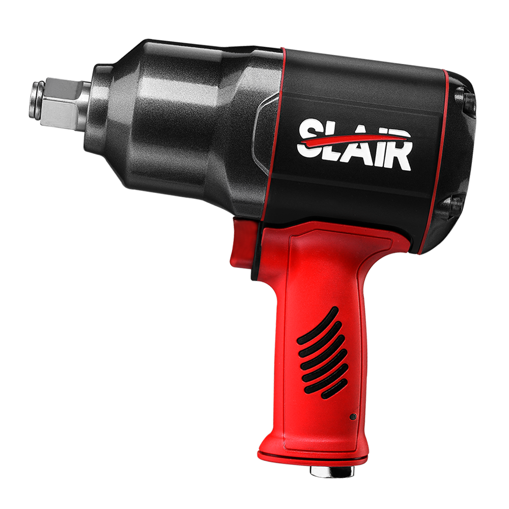    SLAIR 3/4" AIR IMPACT WRENCH- 2000 NM, TWIN HAMMER, HEAVY DUTY, COMPOSITE, DESIGN  