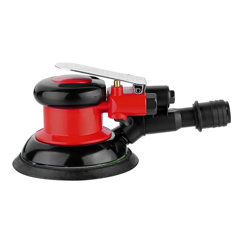  SLAIR 5" 6" ORBITAL AIR POLISHING SANDER พร้อมถุงรองท่อ สุญญากาศในตัว มืออาชีพ 