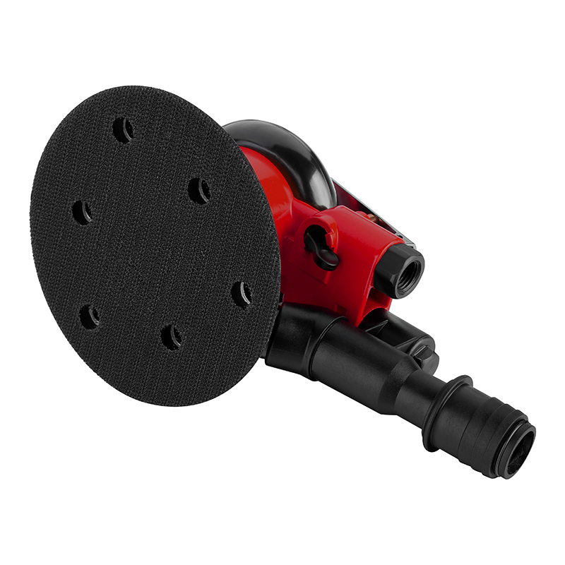  SLAIR 5" 6" ORBITAL AIR POLISHING SANDER พร้อมถุงรองท่อ สุญญากาศในตัว มืออาชีพ 