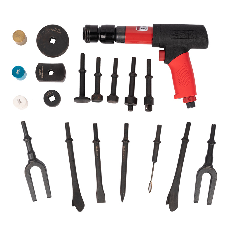  SLAIR Tool Kit 20PC 250MM AIR HAMMER KIT, WITH SPRING, SPECIAL VILBRO CHISEL, HEAVY DUTY, BMC SET 