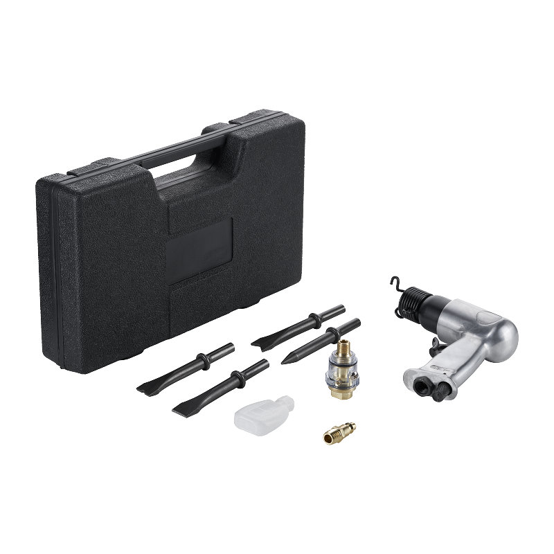  XINXING XQ-T06 9PC 150MM AIR HAMMER KIT พร้อมสปริง สิ่วสั้น 125MM BMC SET