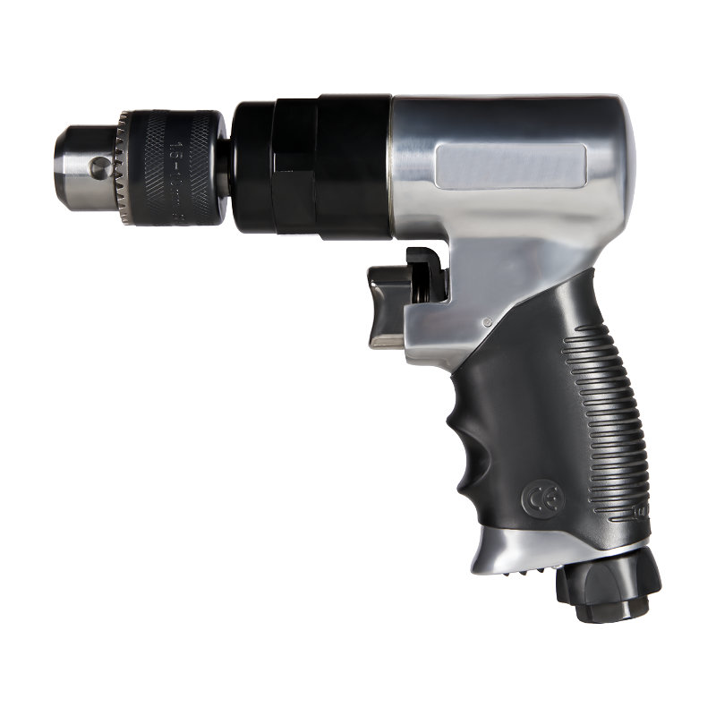  XINXING 3/8" AIR DRILL, 1600 RPM, REVERSIBLE, อะลูมิเนียมพร้อมยาง