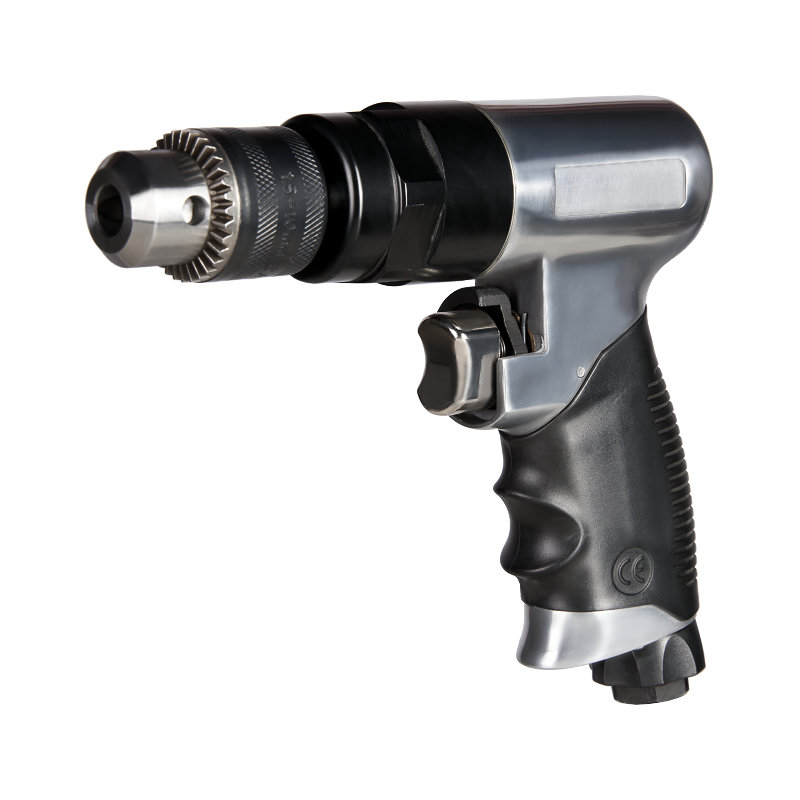  XINXING 3/8" AIR DRILL, 1600 RPM, REVERSIBLE, อะลูมิเนียมพร้อมยาง