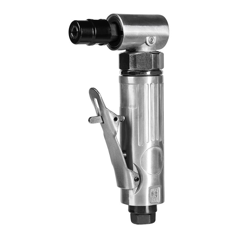  XINXING AIR ANGLE DIE GRINDER, 20000RPM, ทริกเกอร์ความปลอดภัย, อลูมิเนียม, 1/4 "1/8" หรือ 3MM 6MM COLLET