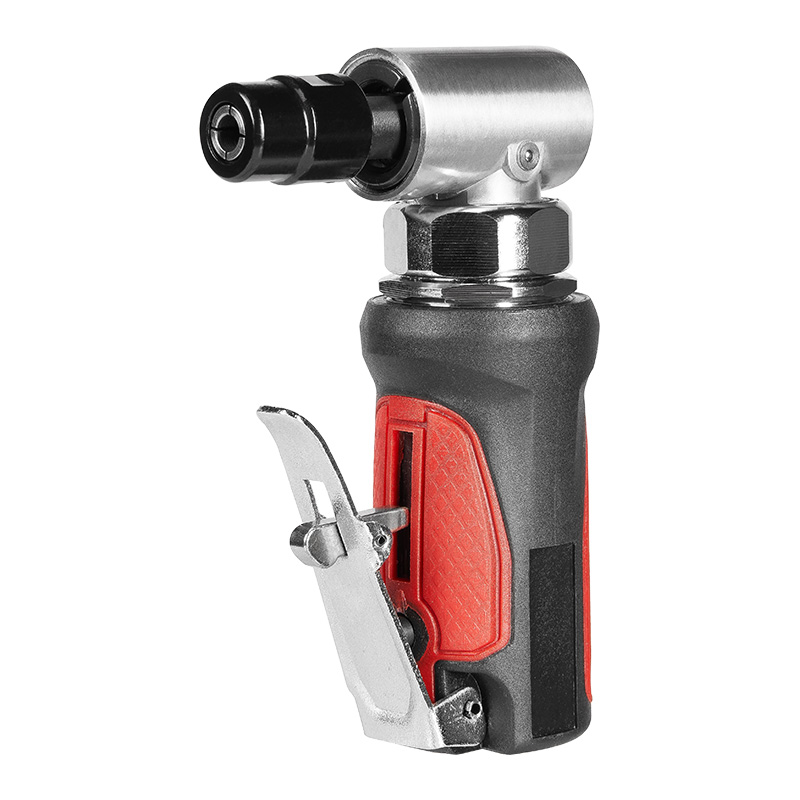  XINXING MINI AIR ANGLE DIE GRINDER, 20000RPM, SAFETY TRIGGER, ALUMINUM, 1/4" 1/8" หรือ 3MM 6MM COLLET