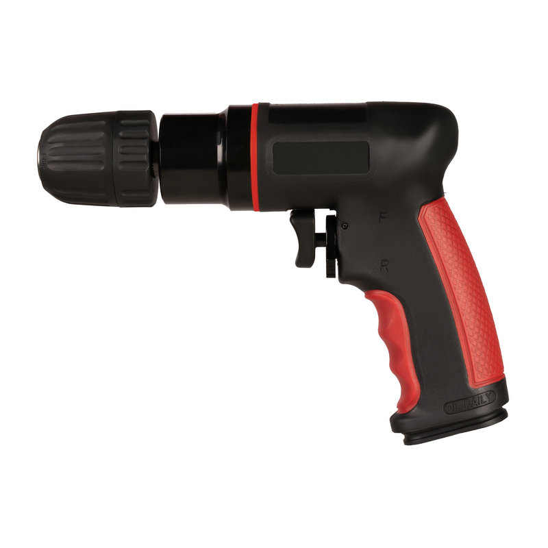  XINXING 3/8" AIR DRILL, หมุนกลับได้, 2200 RPM, KEYLESS, COMPOSITE, POPULAR